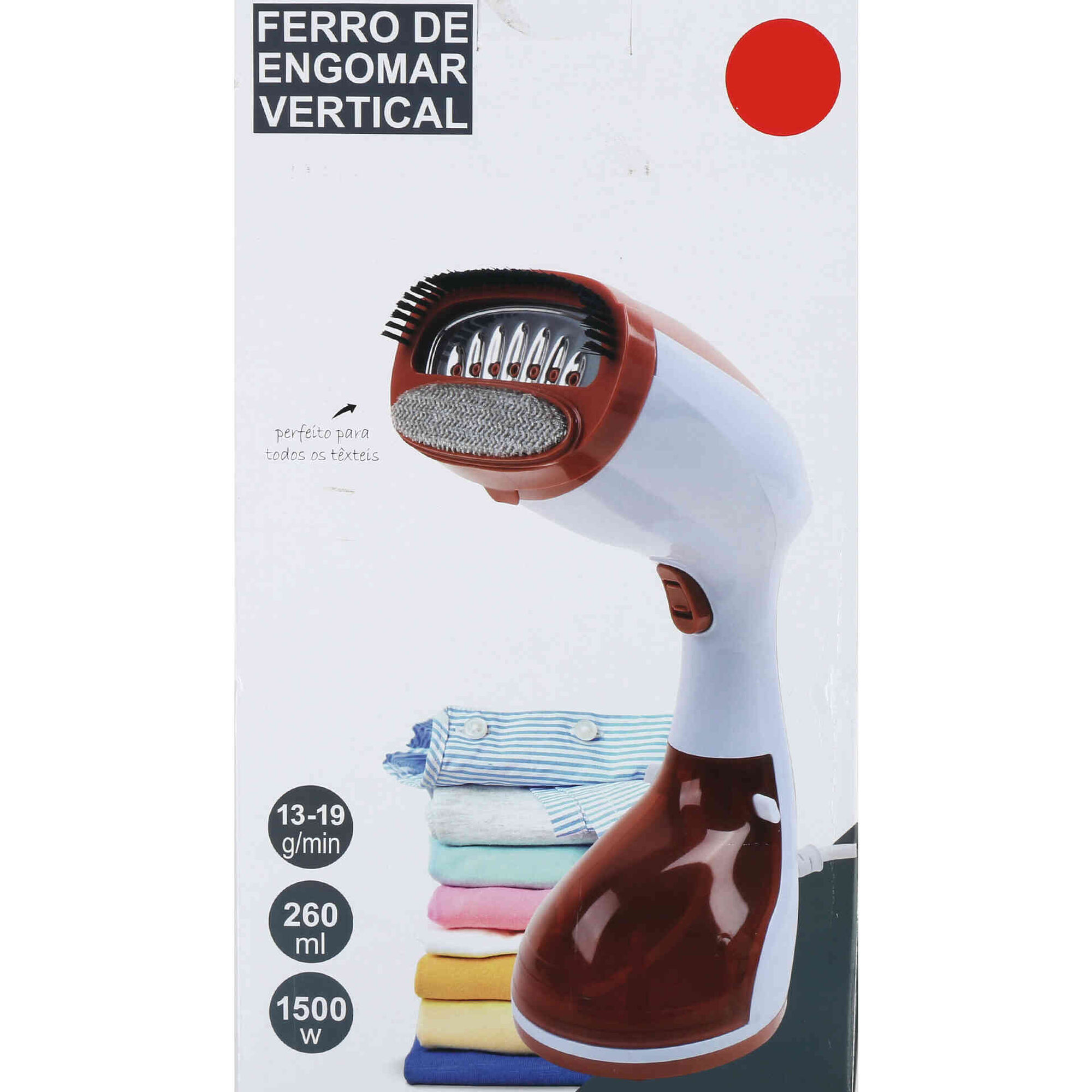 Ferro de Engomar Vertical 200ml 1100W Bazar&atilde;o