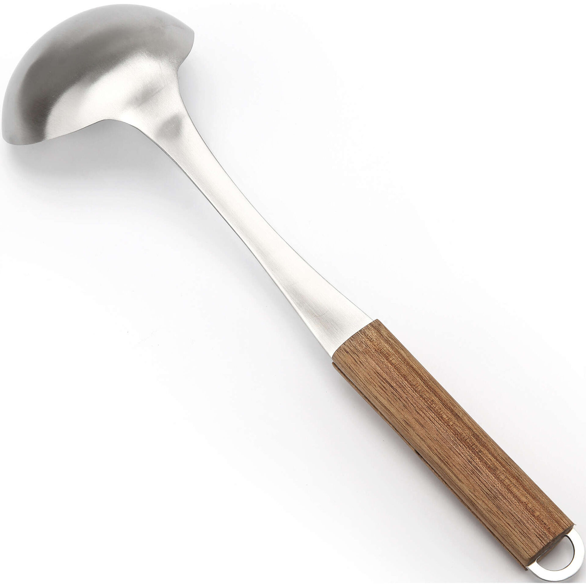Colher Sopa com Cabo de Madeira