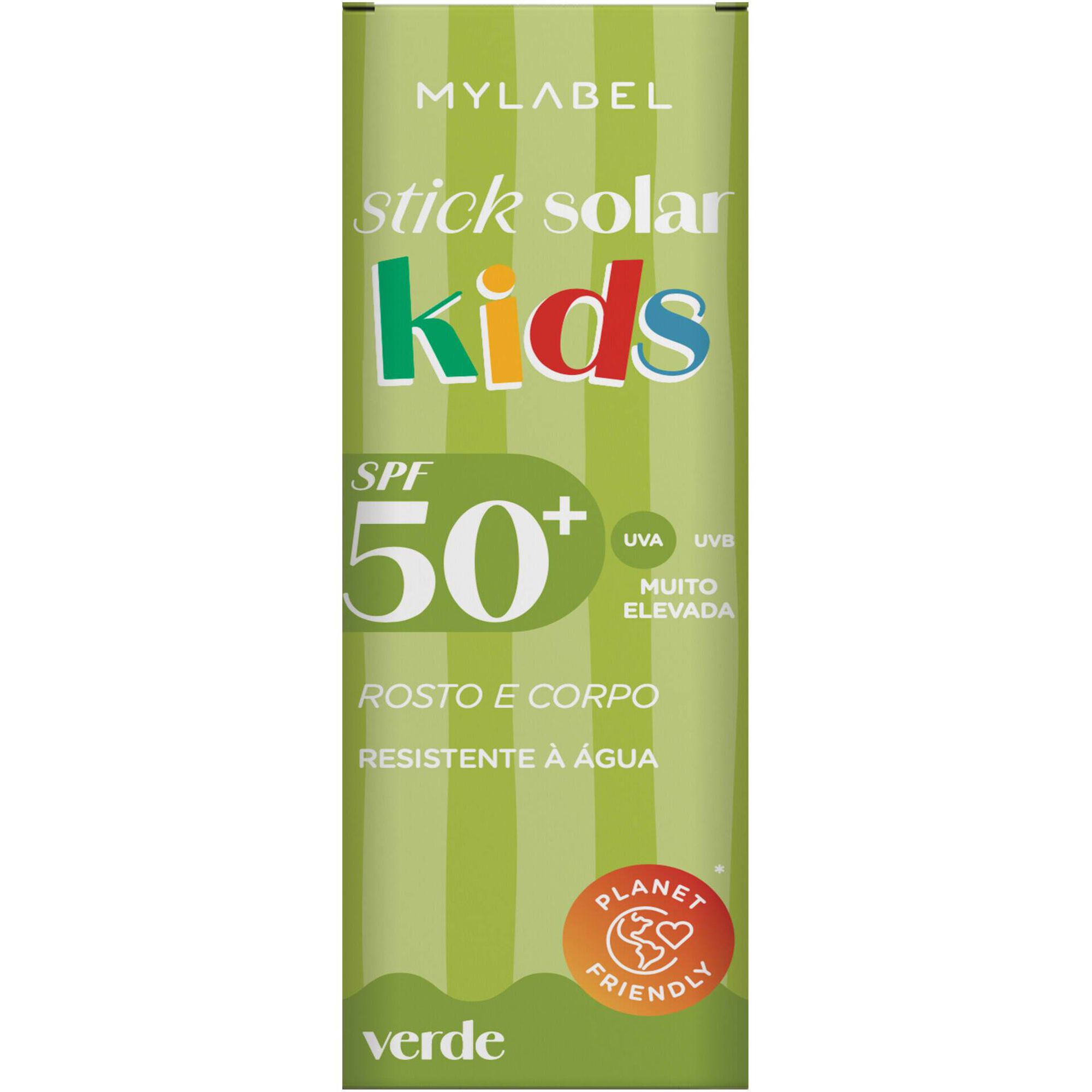Protetor Solar Stick Verde MyLabel