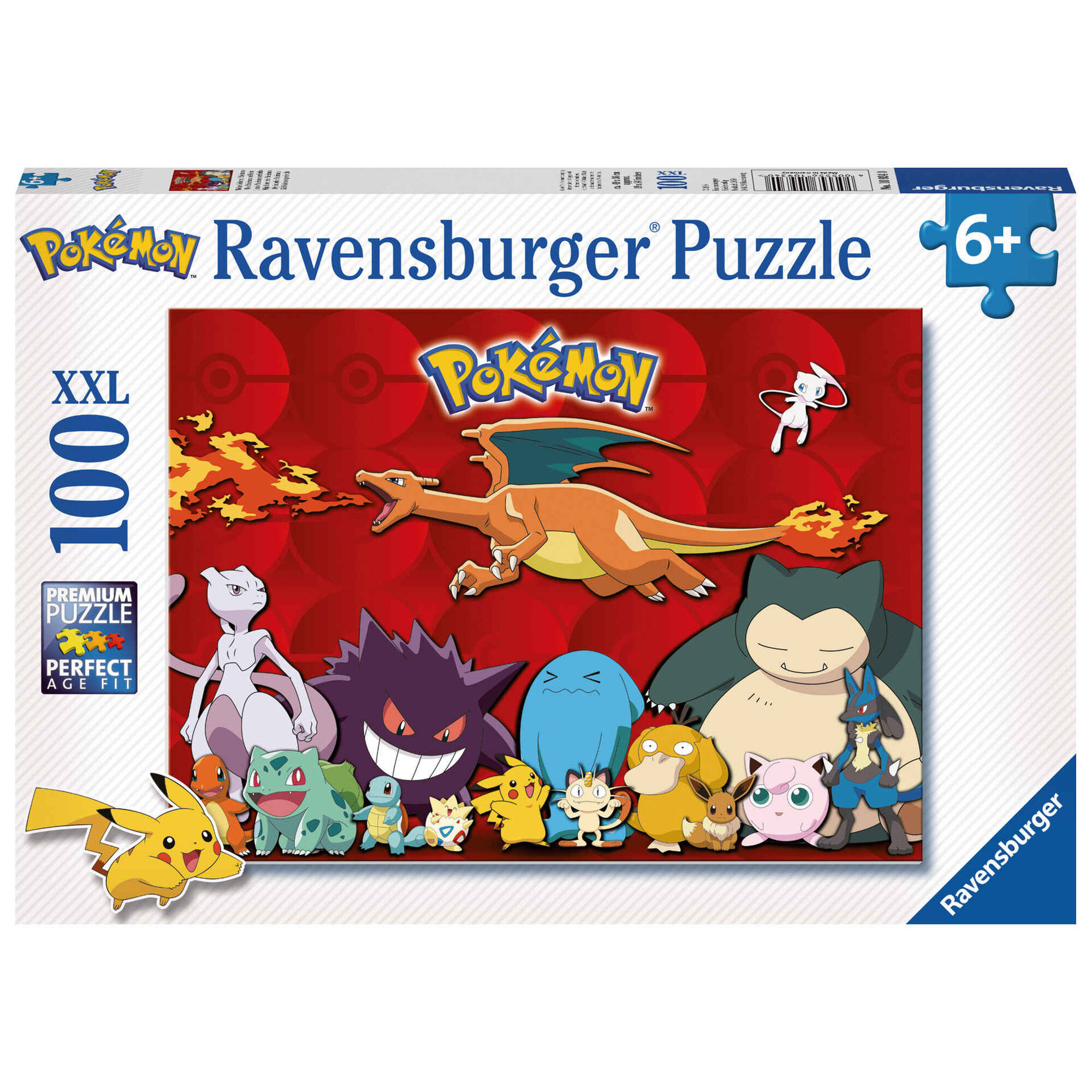 Ravensburger - Puzzle XXL Pok&eacute;mon 100 Pe&ccedil;as
