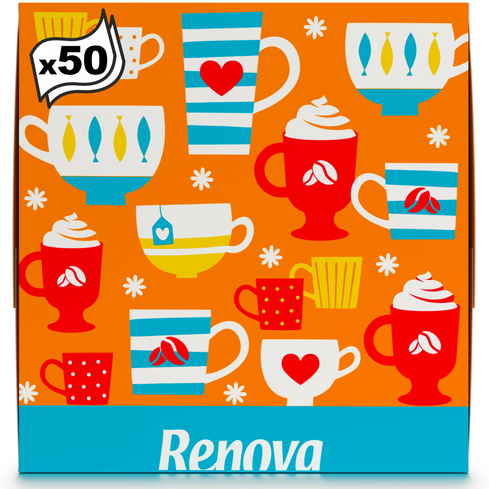 Len&ccedil;os Faciais Design Sazonais Renova