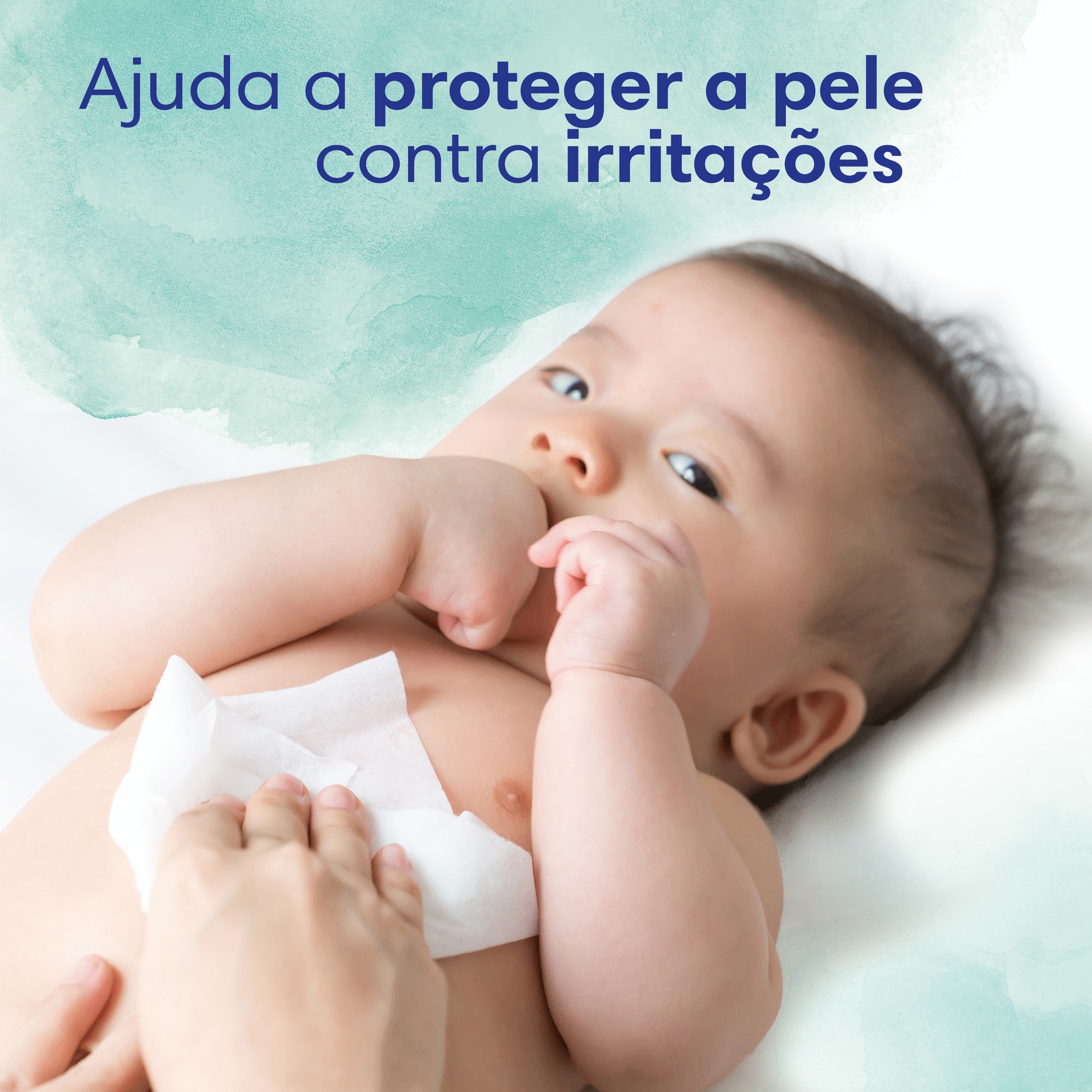 Toalhitas Bebé Pure Calma e Protege Aloe Vera
