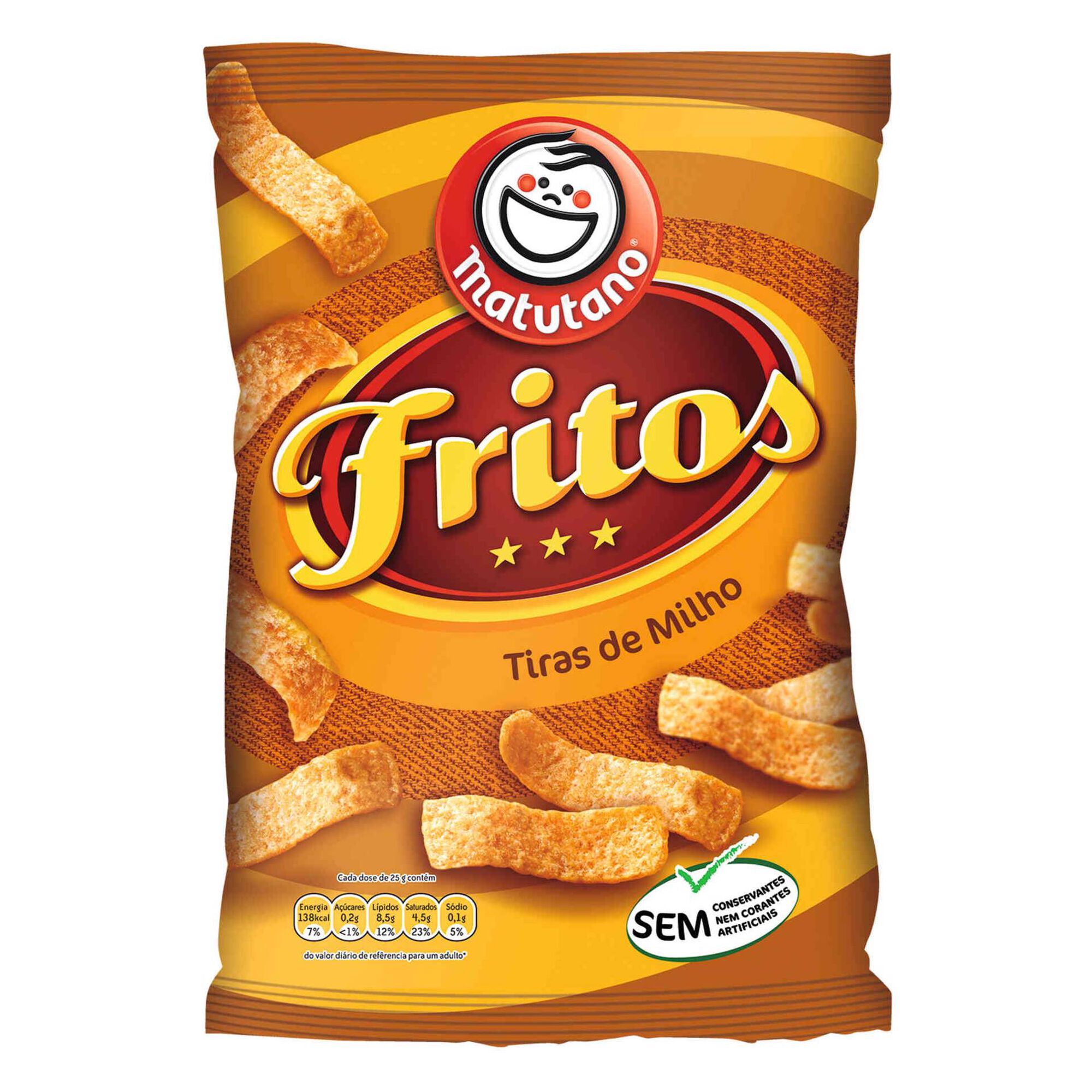 Tiras de Milho Fritas Tiras de Milho Fritas