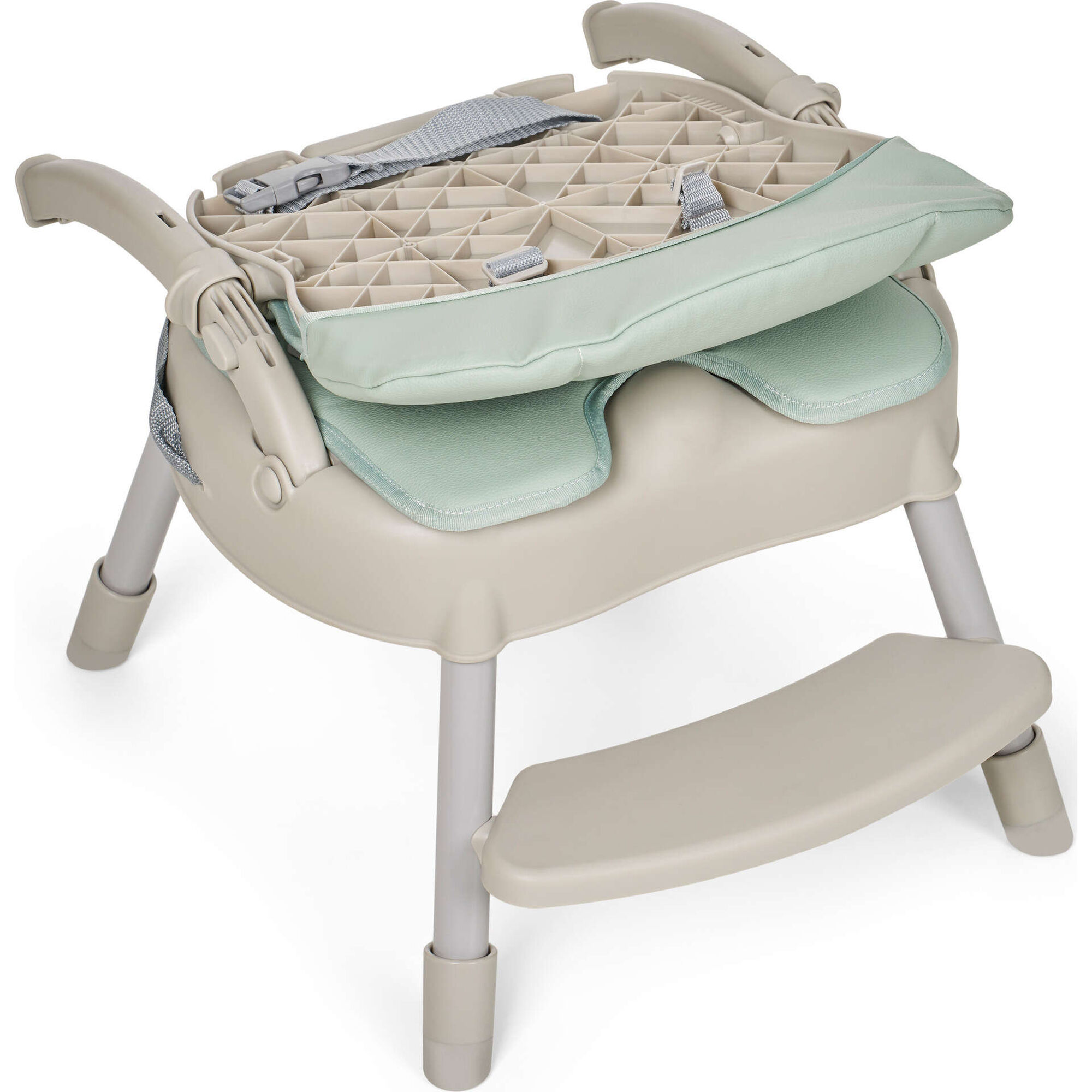 Cadeira de Refei&ccedil;&atilde;o Evolutiva Verde Belly MS