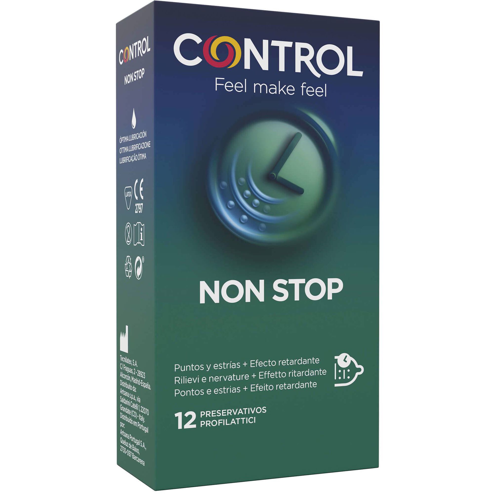 Preservativos Non Stop Dots & Lines Preservativos Non Stop Dots & Lines