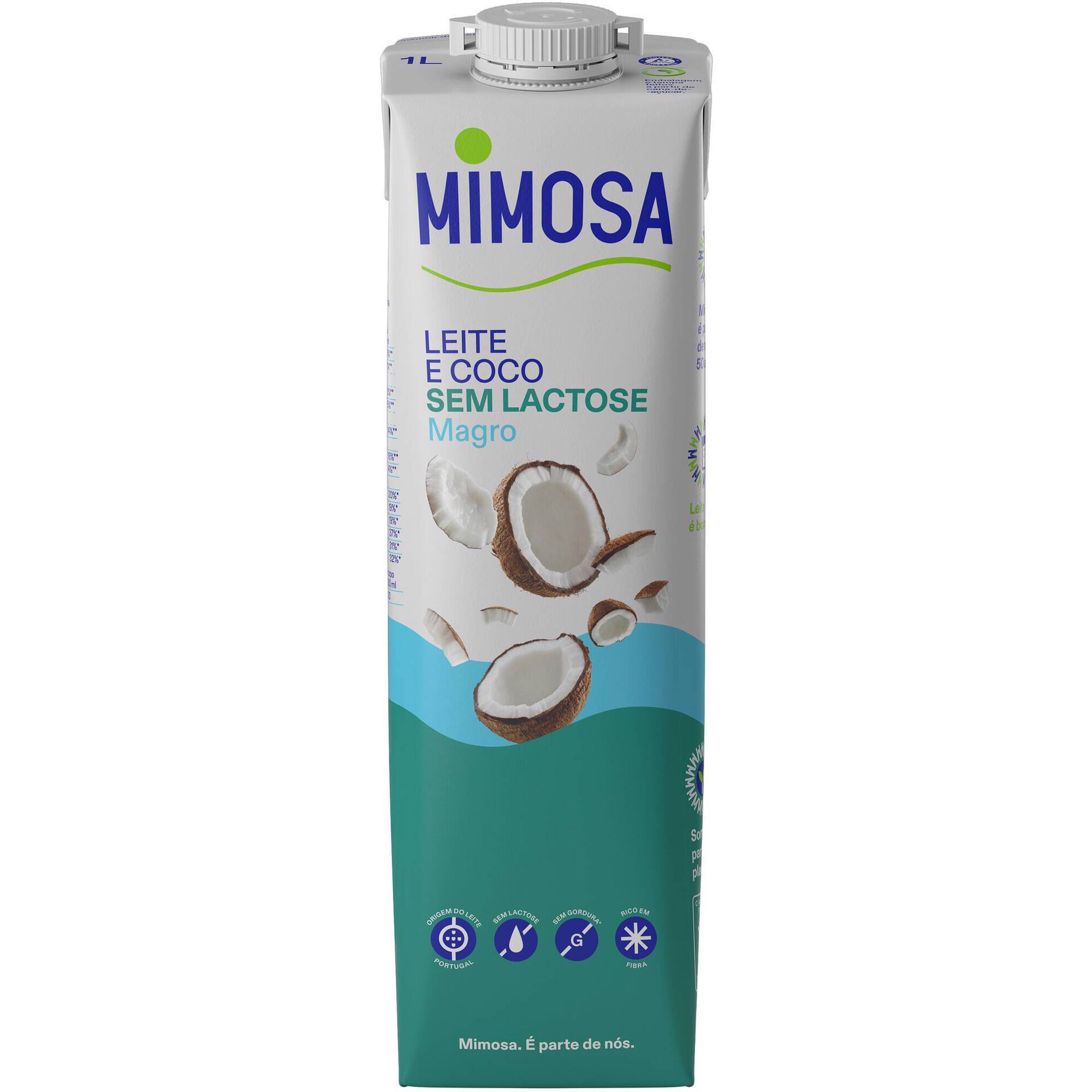 Leite Magro com Coco sem Lactose