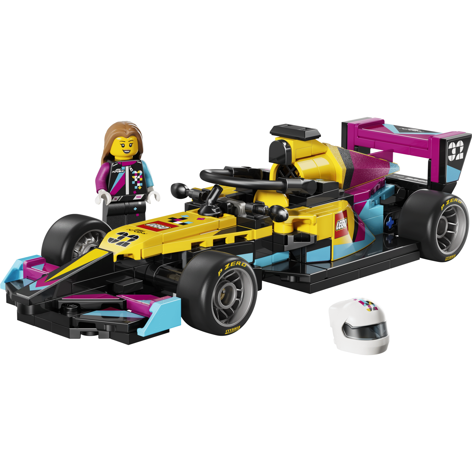 LEGO Speed Champions - Carro de Corrida LEGO F1 ACADEMY - 77258