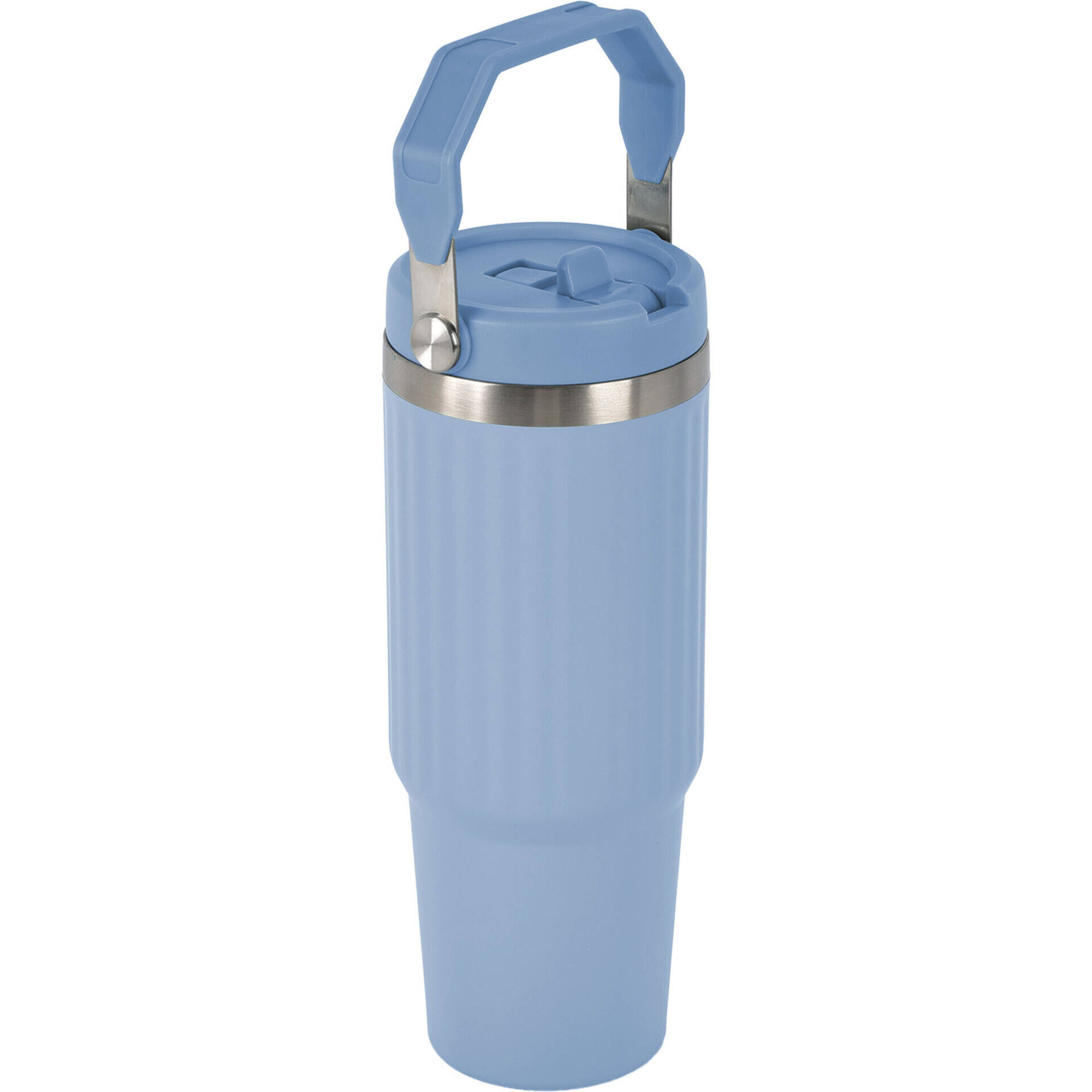 Garrafa T&eacute;rmica Cer&acirc;mica 900ml Azul Kasa