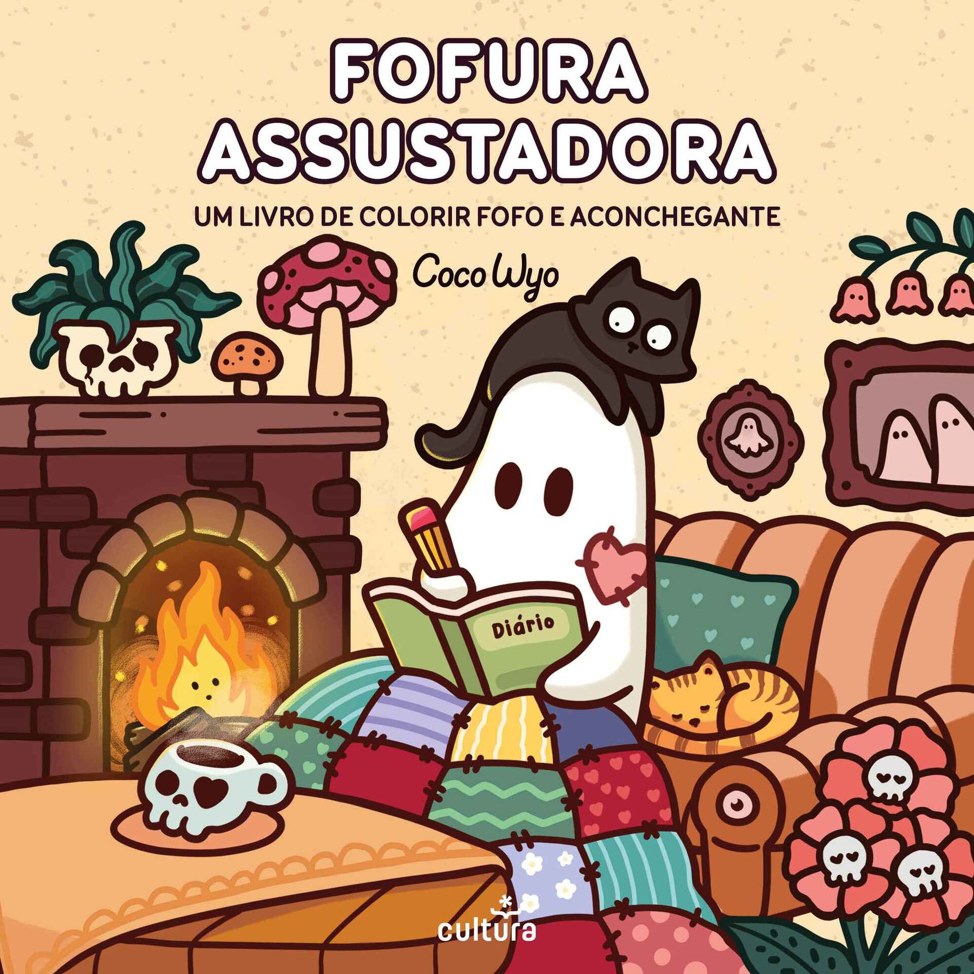 Fofura Assustadora (Livro de Colorir) de Coco Wyo