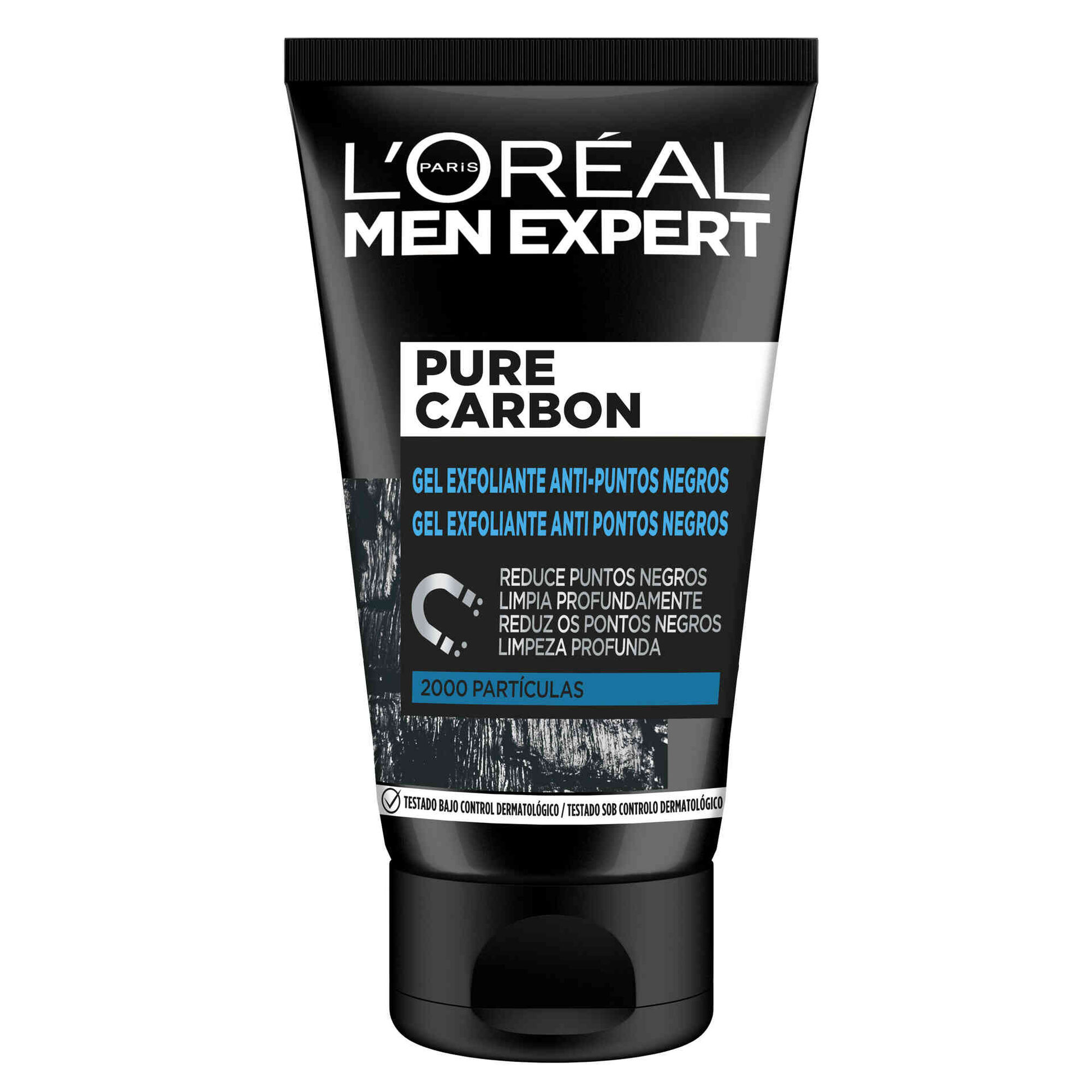 Gel Exfoliante Rosto Men Expert Pure Charcoal