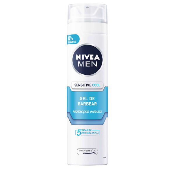 Gel de Barbear Sensitive Cool Nivea Men