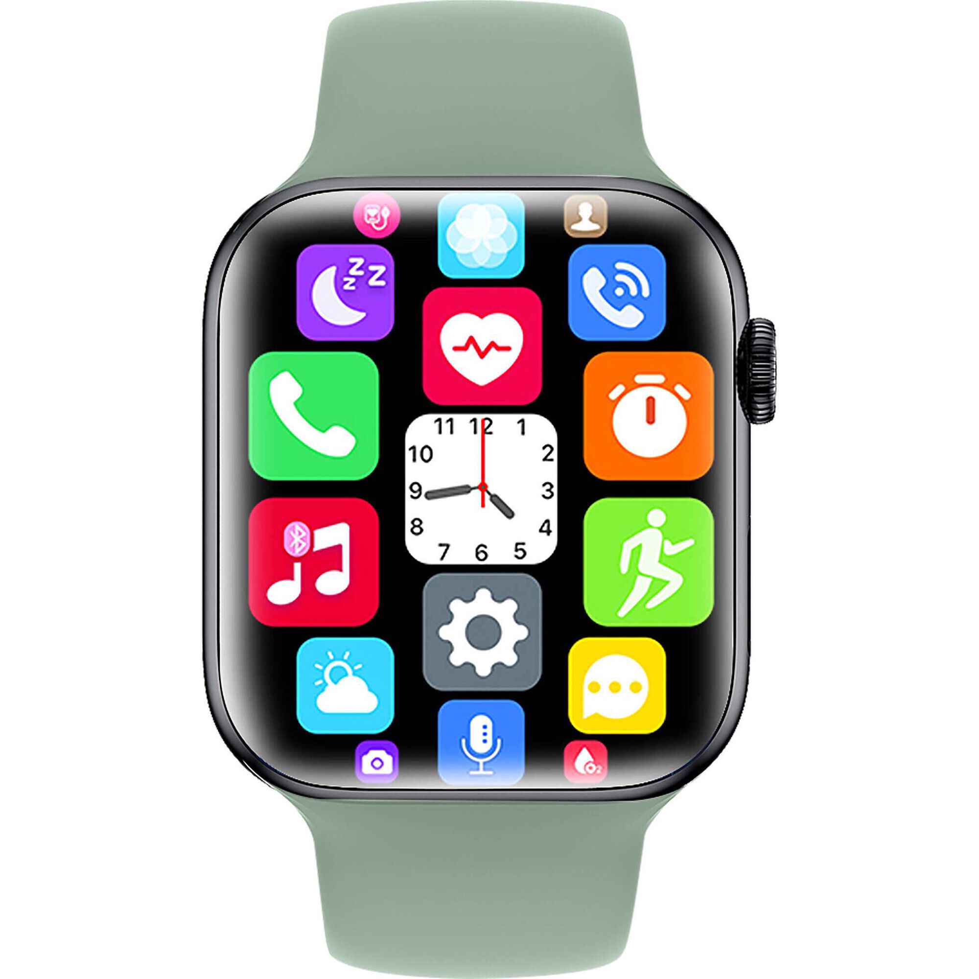 Rel&oacute;gio Smartwatch Verde Bazar&atilde;o