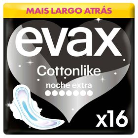 Pensos Higiénicos Cottonlike Noite Extra com Abas Pensos Higiénicos Cottonlike Noite Extra com Abas