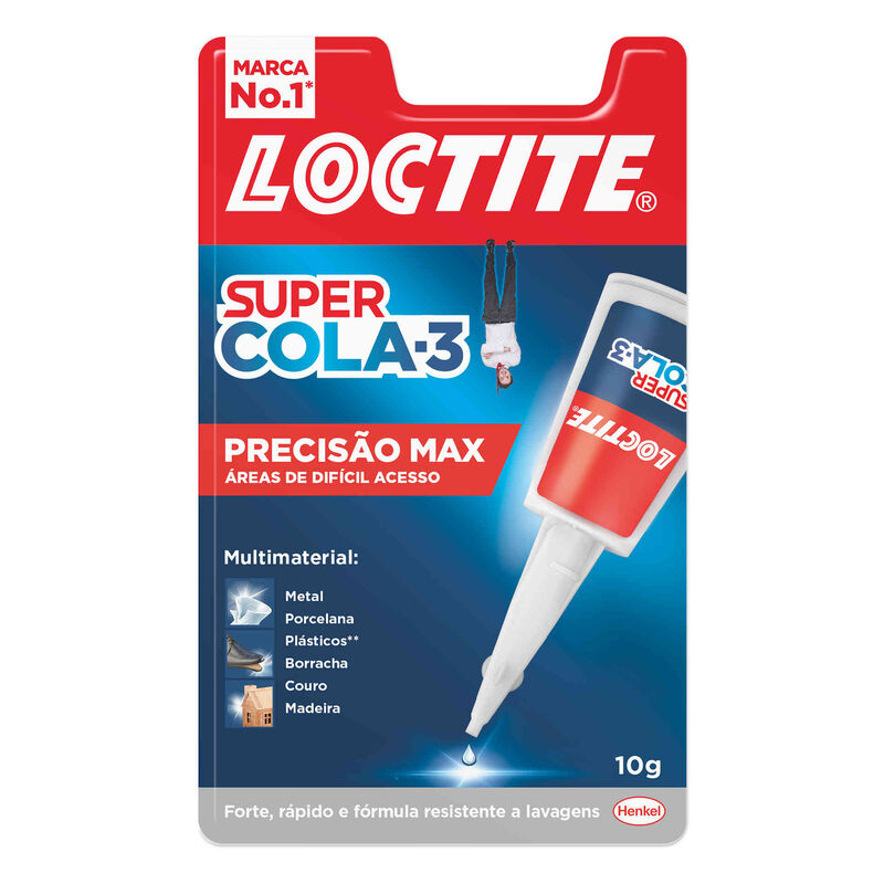 Super Cola 3 Líquida Precisão Máxima Loctite