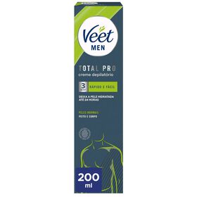 Creme Depilatório Men Total Pro Pele Normal Creme Depilatório Men Total Pro Pele Normal