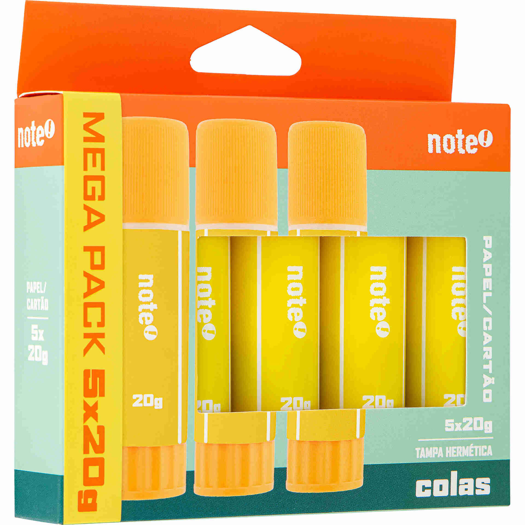 Conjunto 5 Colas de Bast&atilde;o 20g Note!
