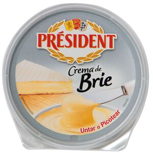 Queijo Brie Fundido para Barrar Président