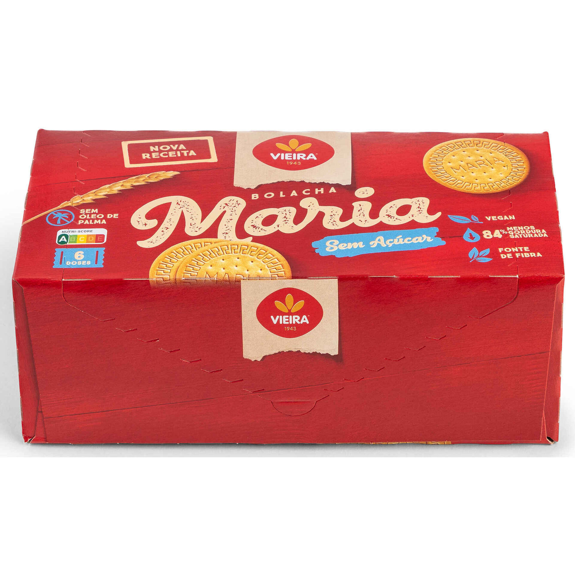 Bolachas Maria sem Adição de Açúcar