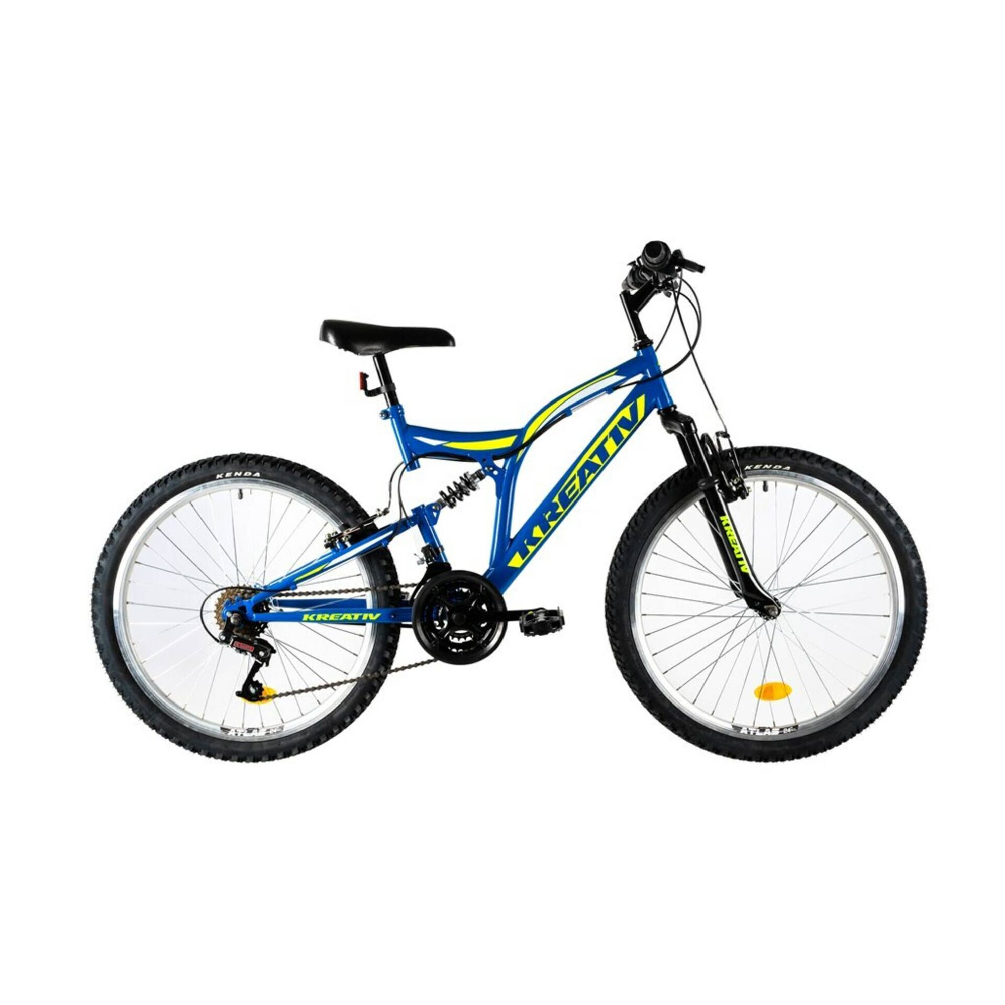 Bicicleta Júnior Roda 24" +9 Anos 18V Azul Escura Bicicleta Júnior Roda 24" +9 Anos 18V Azul Escura