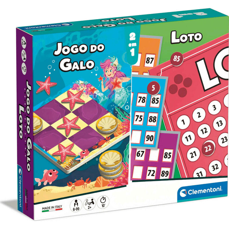 Clementoni - Jogo do Galo + Lotto