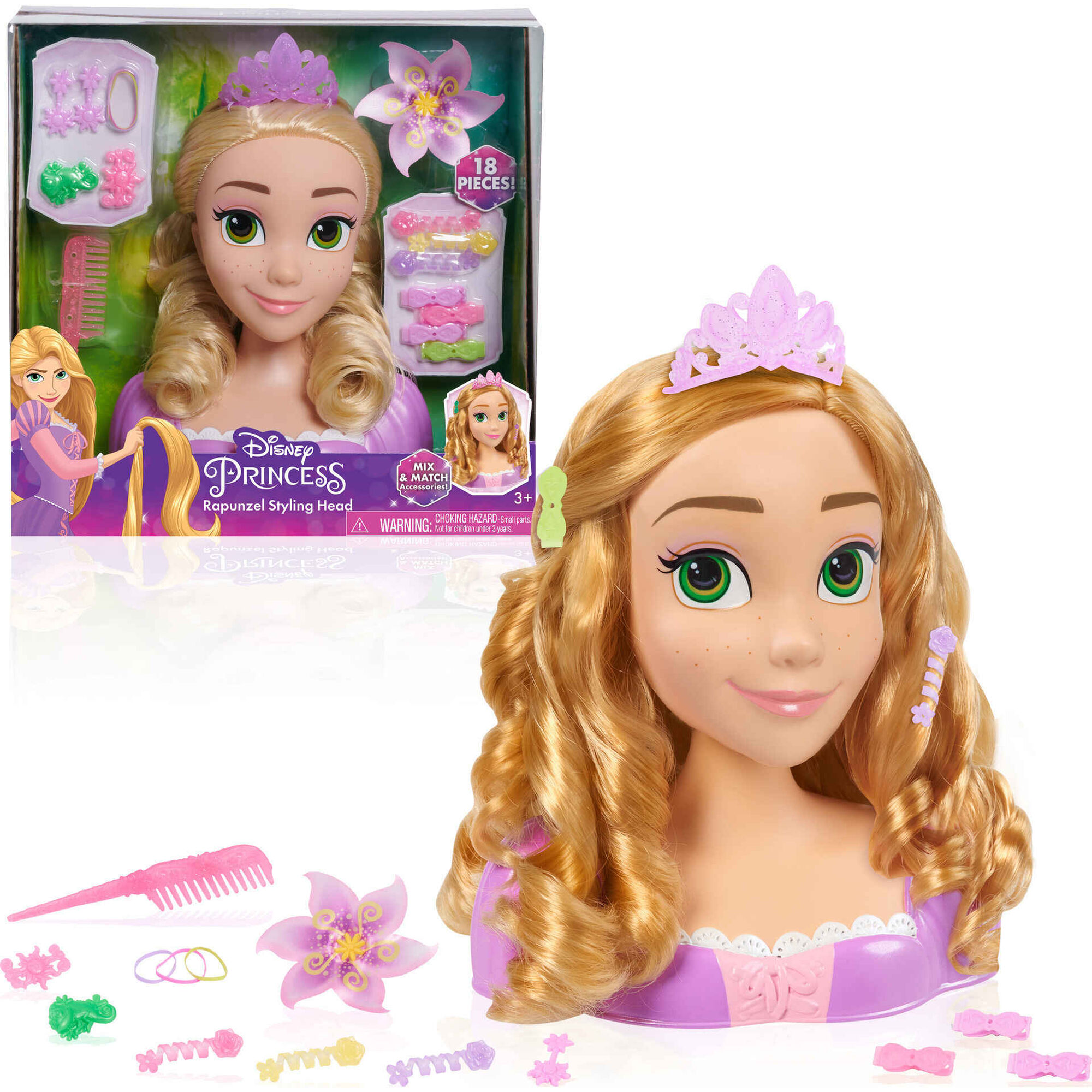 Busto da Princesa Rapunzel