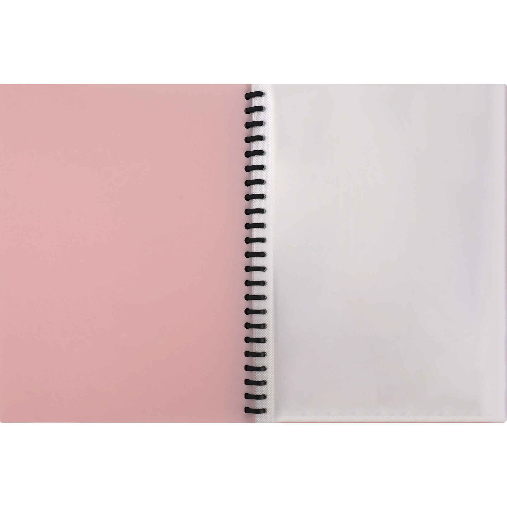 Capa Cat&aacute;logo com 20 Bolsas A4 (v&aacute;rias cores) Note!