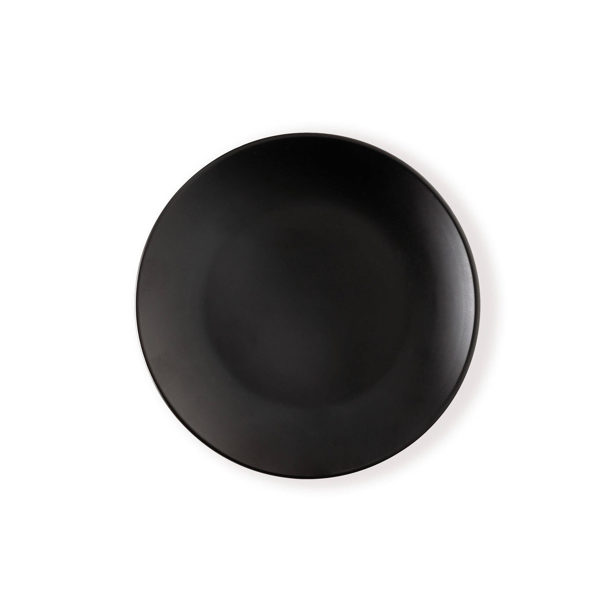 Conjunto 4 Pratos Sobremesa 20,5cm Preto Porto