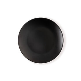 Conjunto 4 Pratos Sobremesa 20,5cm Preto Porto Conjunto 4 Pratos Sobremesa 20,5cm Preto Porto
