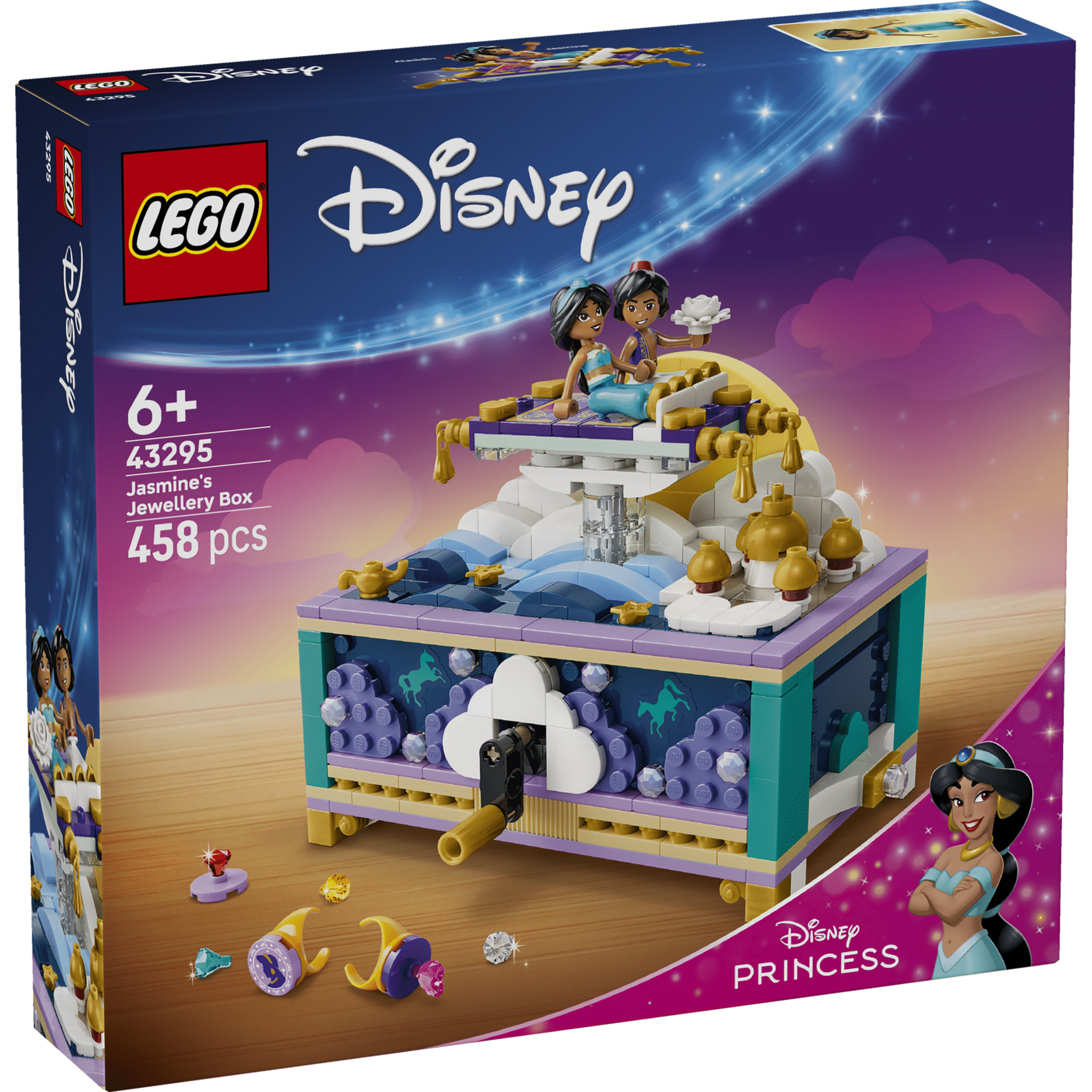 LEGO Disney - Guarda-joias da Jasmine - 43295