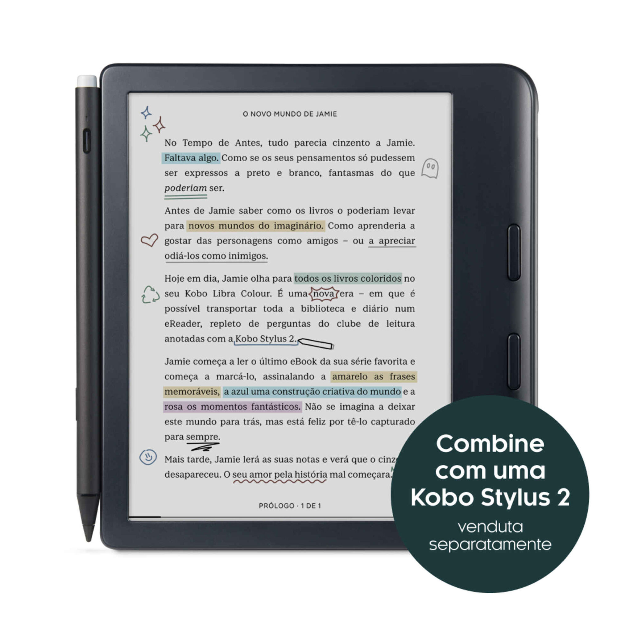 Kobo Libra Colour Black 7''