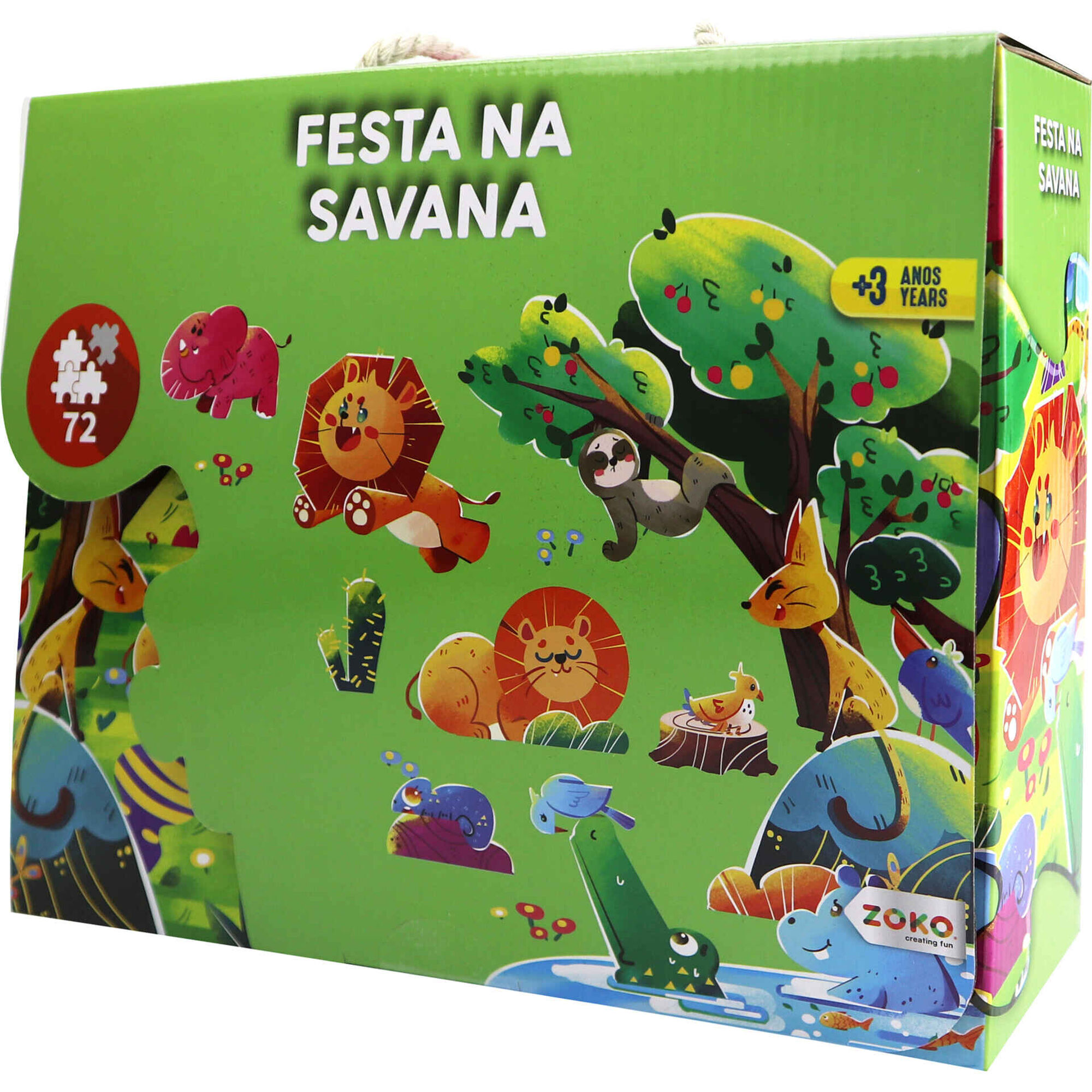 Zoko - Puzzle 72 Pe&ccedil;as