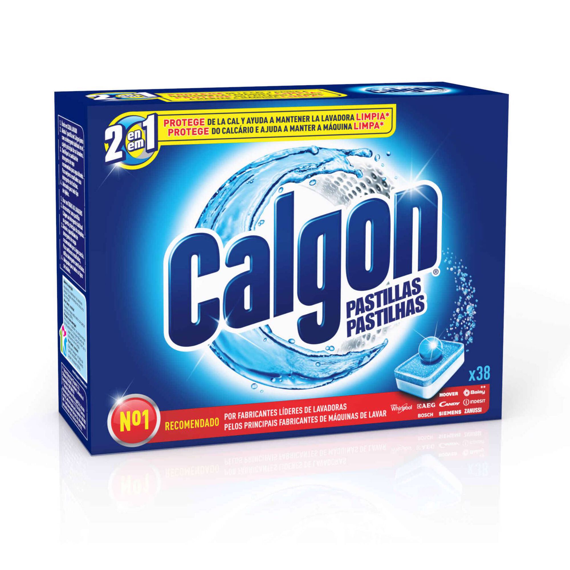 Descalcificador Máquina Roupa Pastilhas 3 em 1 Descalcificador Máquina Roupa Pastilhas 3 em 1