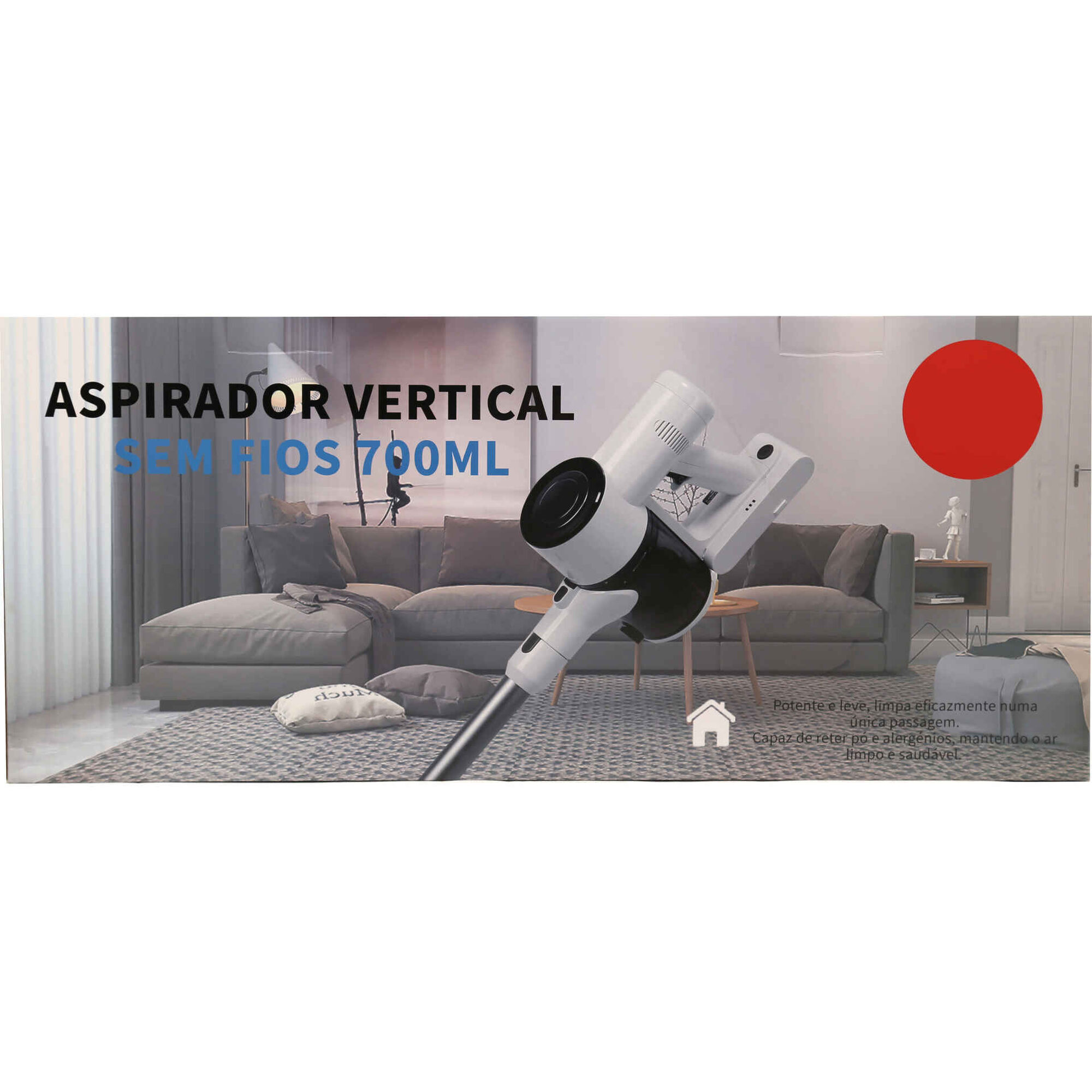 Aspirador sem Fios 3 em 1 700ml 220W Aspirador sem Fios 3 em 1 700ml 220W