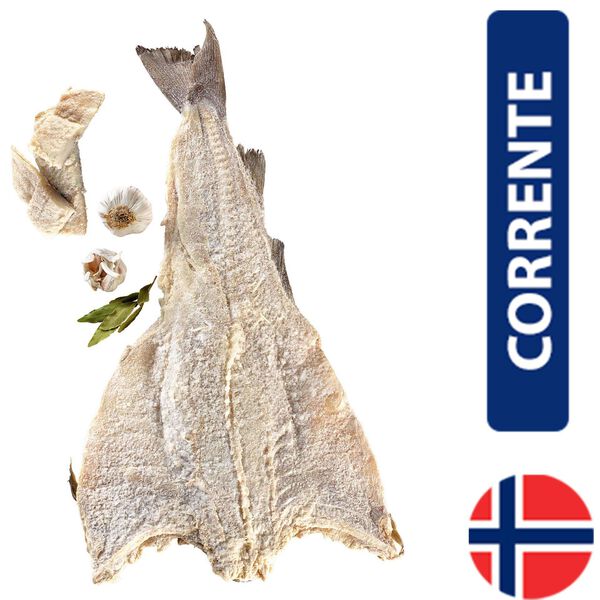 Bacalhau Corrente 1ª da Noruega Seco