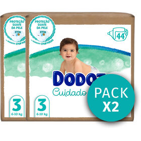 Fraldas Cuidado Total 6-10kg T3 Dodot
