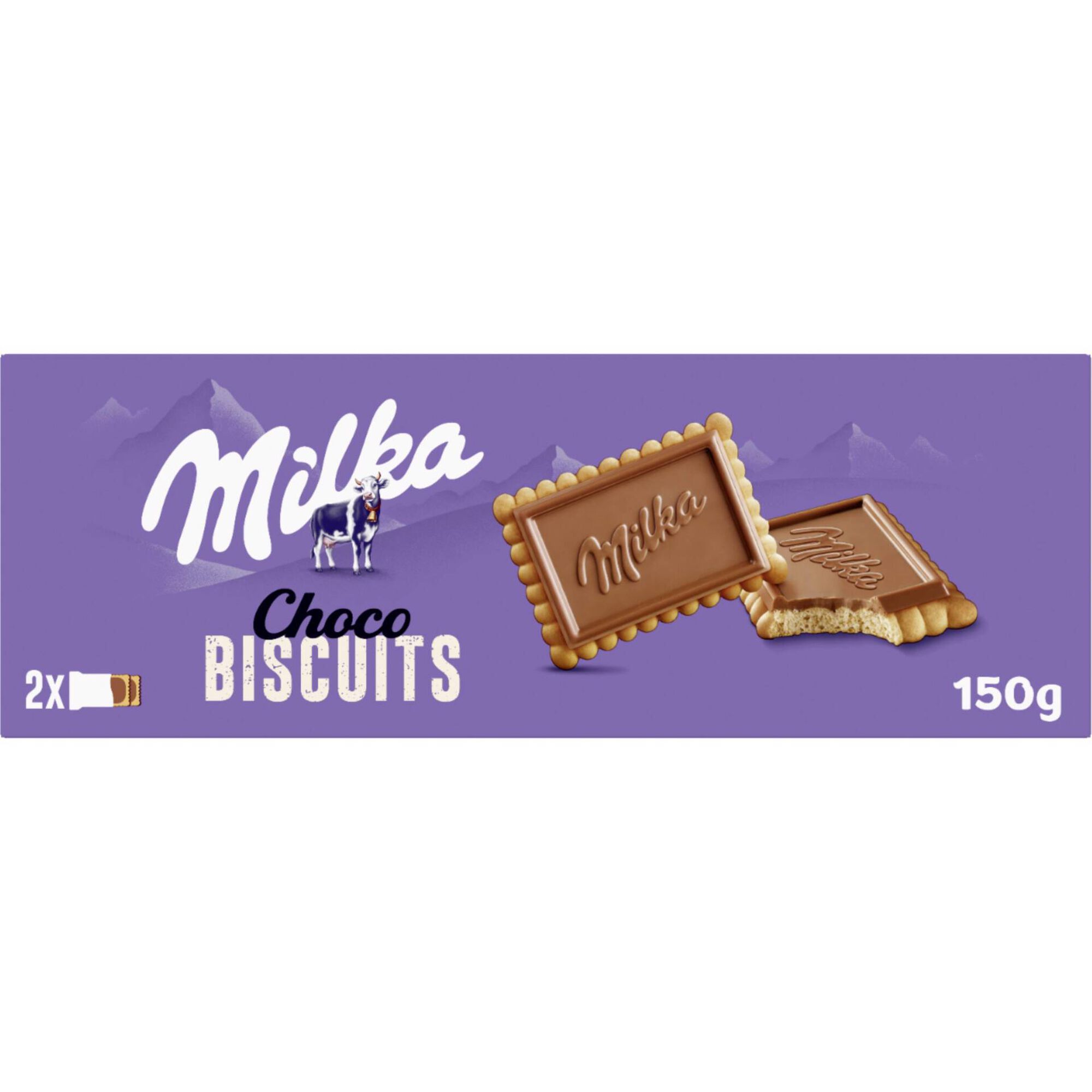Bolachas Choco Biscuit Chocolate de Leite Milka