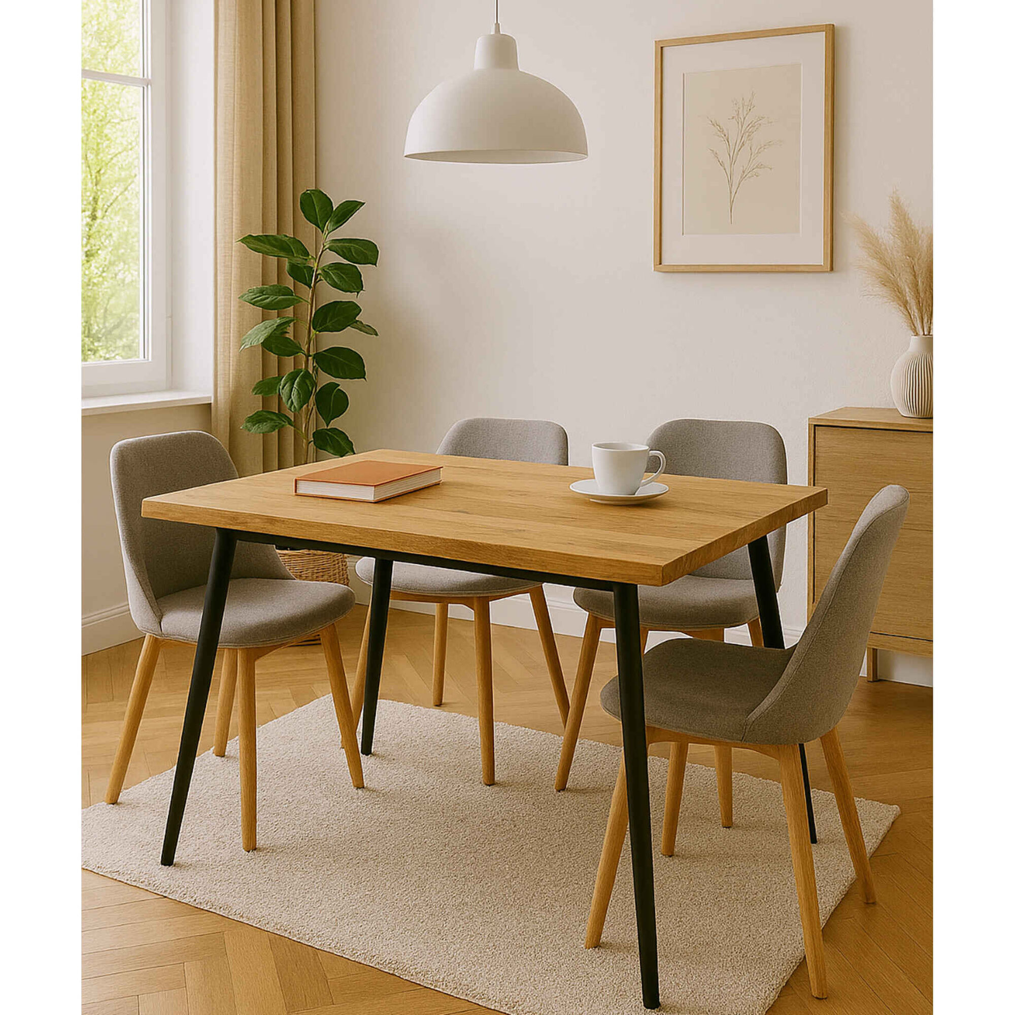 Mesa Jantar 120x80x75 Barbera Kasa