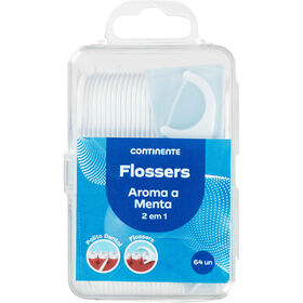 Flossers Aroma Menta 2 em 1 Continente