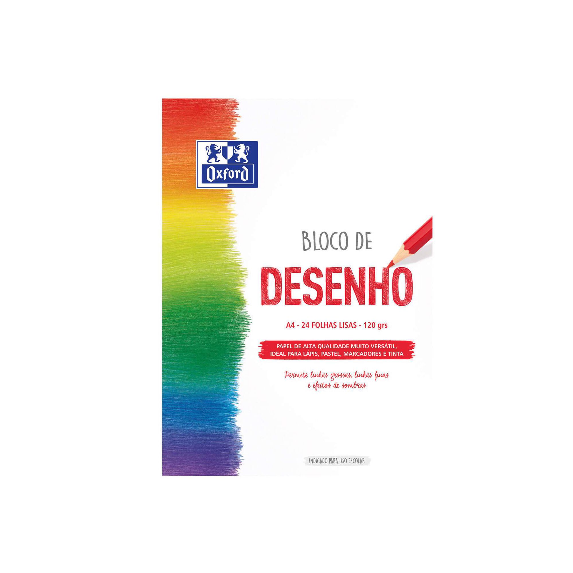Bloco de Desenho Escolar A4 Bloco de Desenho Escolar A4