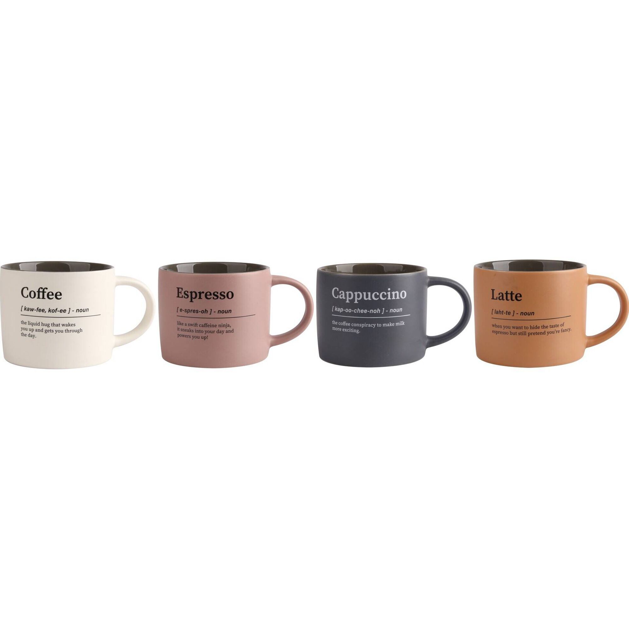Conjunto 4 Chávenas Chá 250ml Espresso