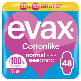 Pensos Higiénicos Cottonlike Normal com Abas Pensos Higiénicos Cottonlike Normal com Abas