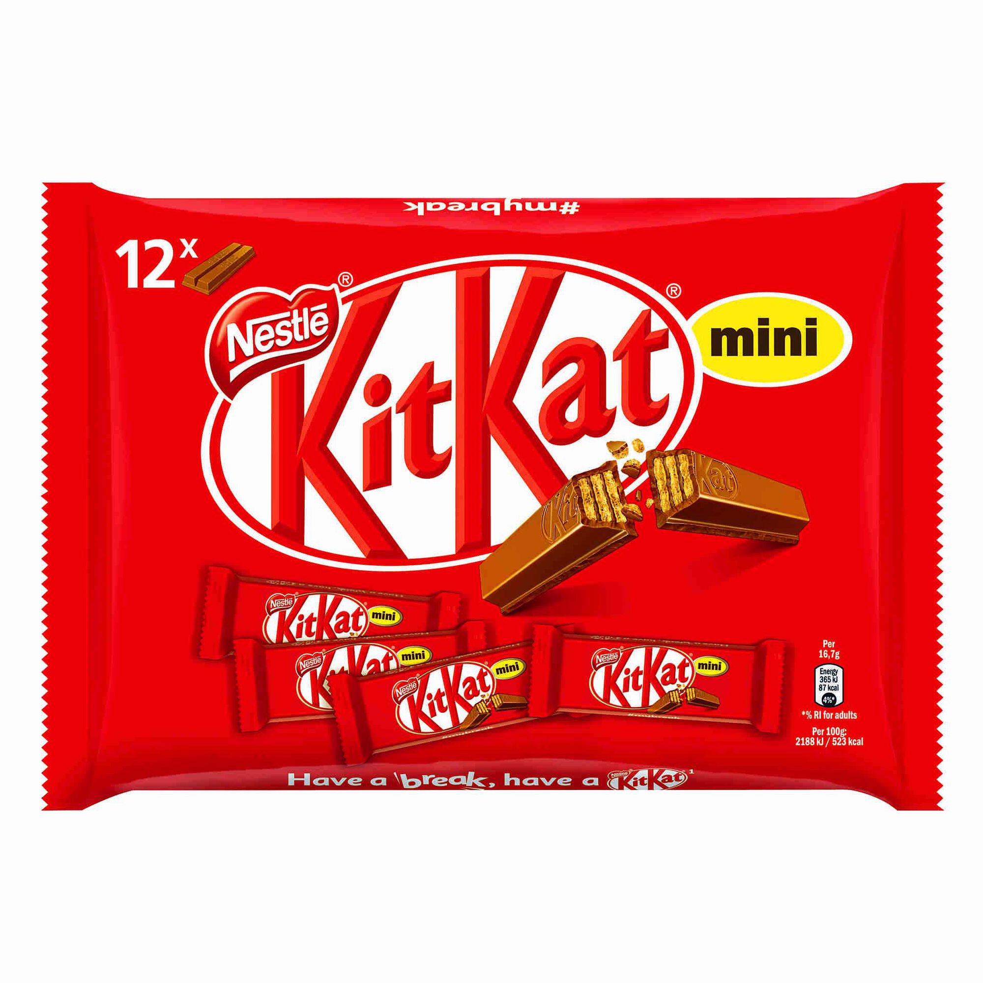 Snack de Chocolate de Leite Kit Kat Mini