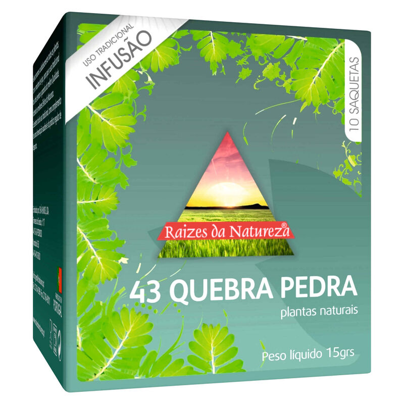 Infusão Nº43 Quebra Pedra Saquetas Raízes da Natureza
