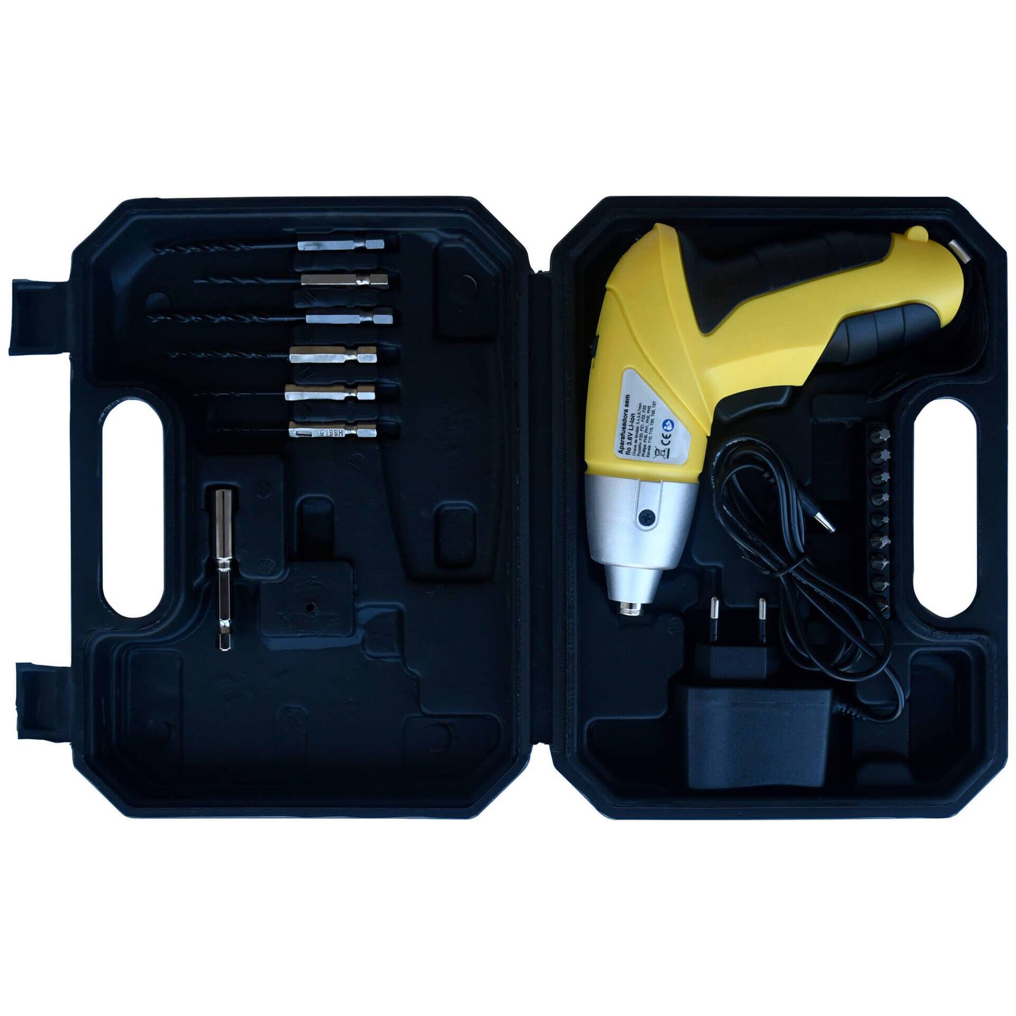 Aparafusadora sem Fios 3.6V Li-Ion Bazar&atilde;o