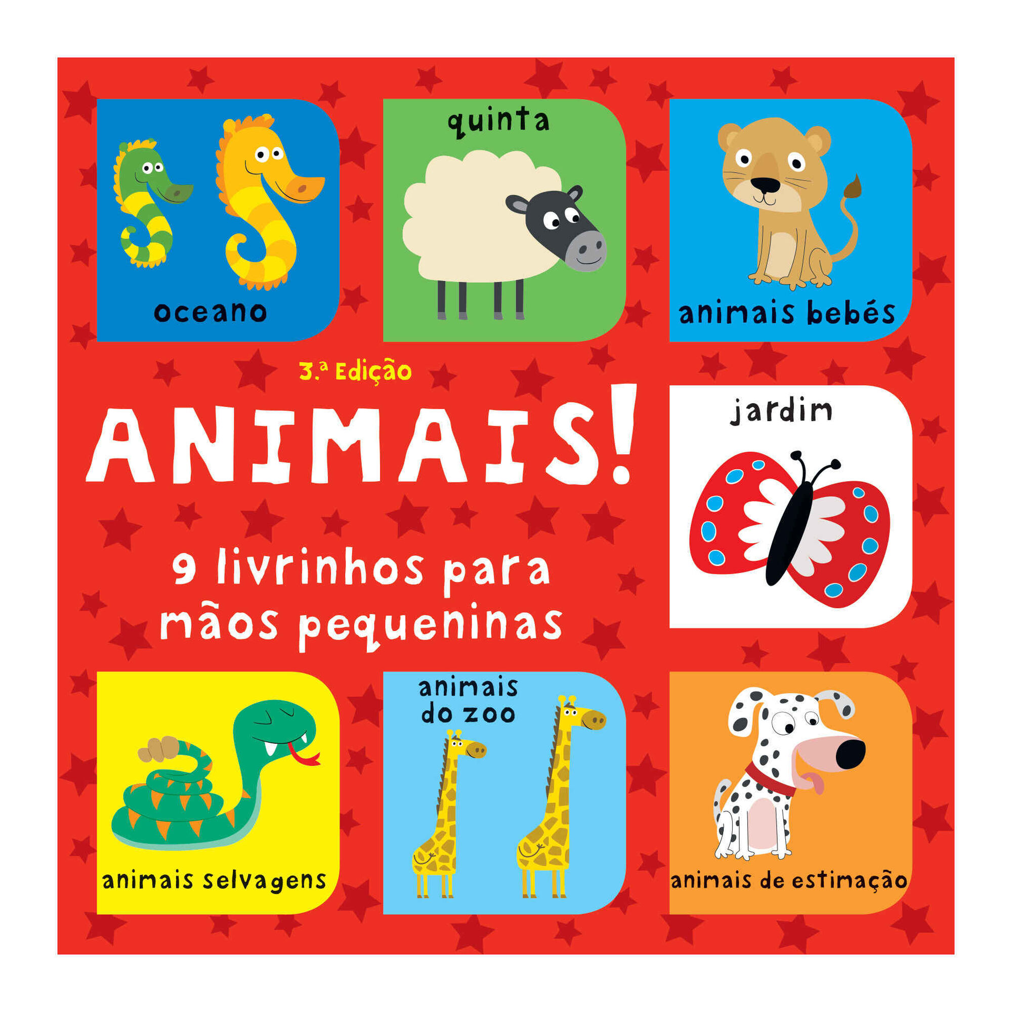 Animais! - 9 Livrinhos Para Mãos Pequeninas