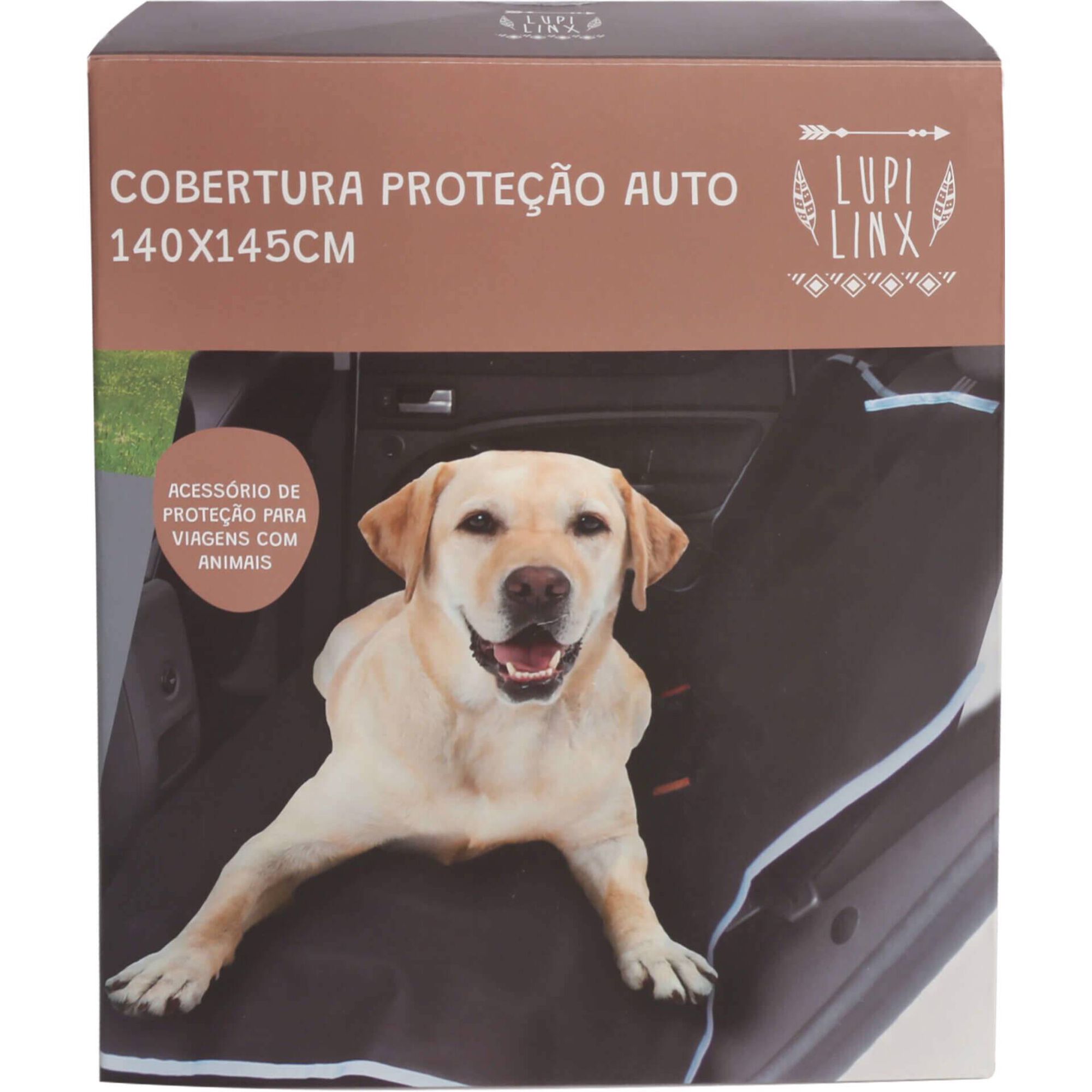 Cobertura Prote&ccedil;&atilde;o Autom&oacute;vel Preto 145 cm Lupi Linx