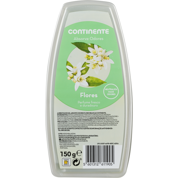 Ambientador Absorve Odores Gel Flores Continente