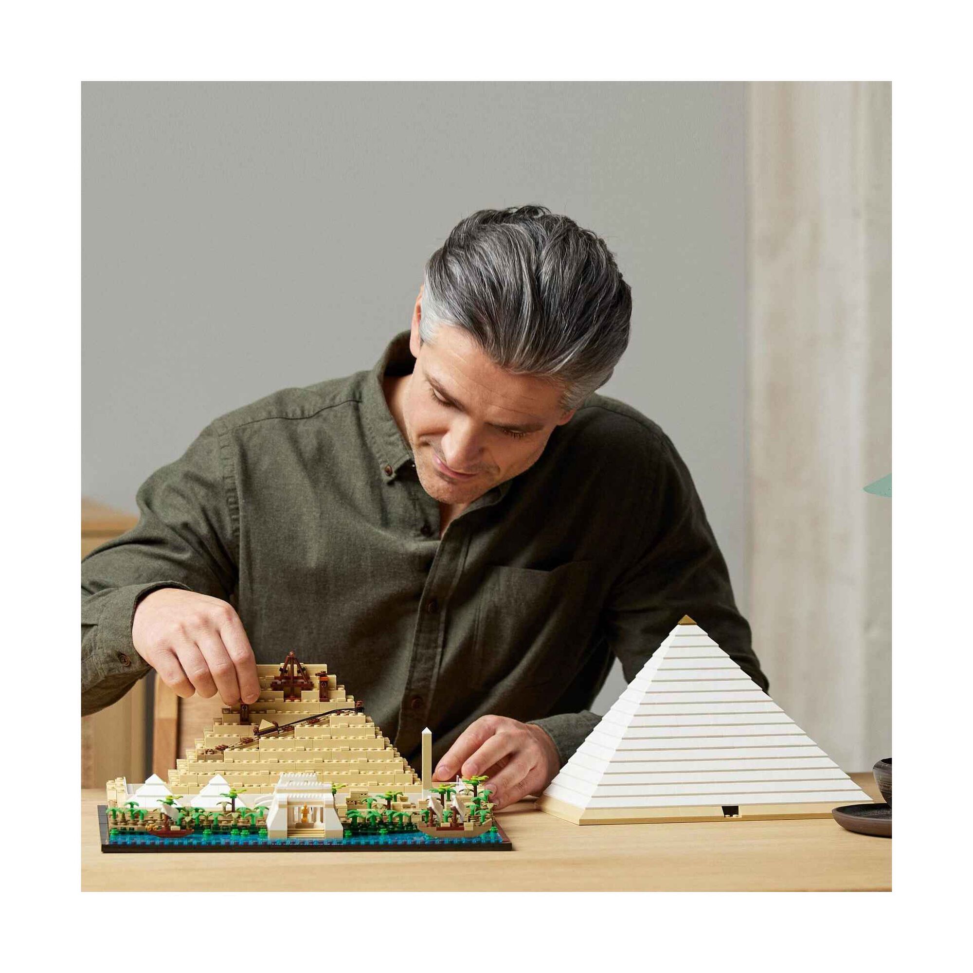 LEGO Architecture - Grande Pir&acirc;mide de Giz&eacute; - 21058