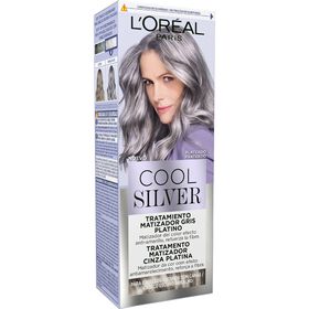 Tratamento Cabelo Matizador Cinza Platina Prateado