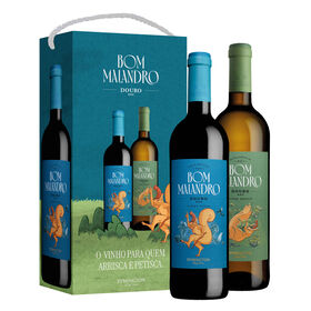 Bom Malandro Douro Vinho Branco e Vinho Tinto Conjunto